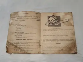 355.83132 DAVID BRADLEY Sears Chainsaw Chain Saw Operating #3