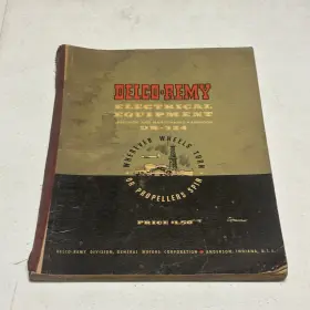 DR-324 DELCO REMY Electrical Operation Handbook