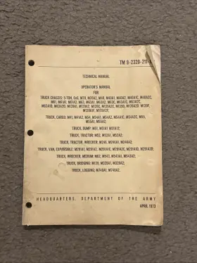 9-2320-211-10 DEPARTMENT OF THE ARMY Technical Manual