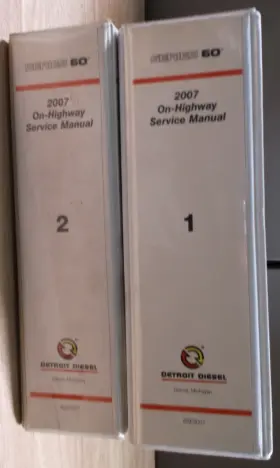 6SE2007 DETROIT Diesel Engine Service Repair Workshop Manual