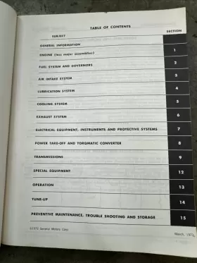 6SE201 DETROIT Diesel Engine Service Repair Manual Book #3
