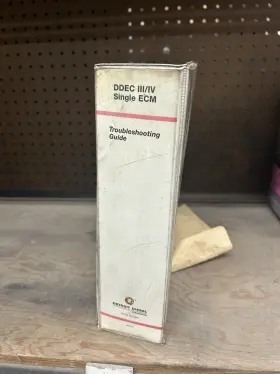 6SE497 DETROIT Diesel Ddec Iv Single Ecm Troubleshooting