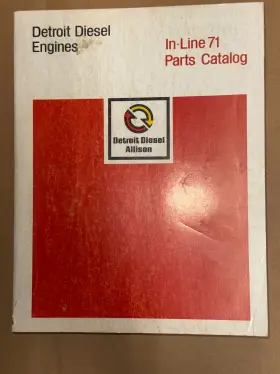 6SP122 DETROIT Diesel Engines Inline Catalog Book