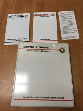 7SA741 DETROIT Diesel Ddec Iv Optimized Idle Troubleshooting