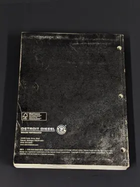 DDC-SVC-MAN-0012 DETROIT Diesel Engine Workshop Manual Ddec #3