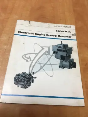 6SE486 DETROIT DIESEL Engine Control Governor Manual