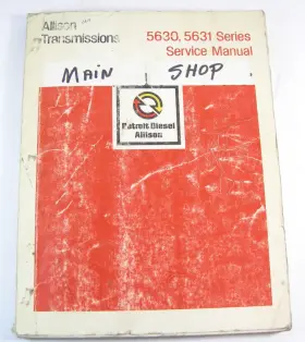 SA-1083D DETROIT DIESEL CONSTRUCTION EQUIPMENT Allison Repair