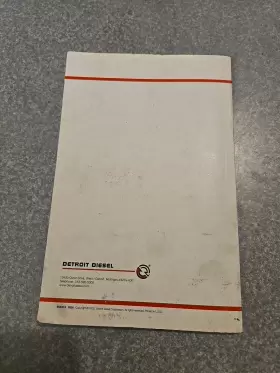MBE-900 DETROIT Mercedes Benz Diesel Engine Operators Power #2