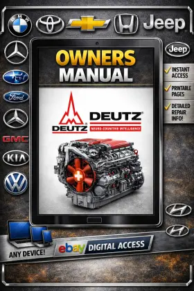 1008F DEUTZ Engine Service Manuals Workshop