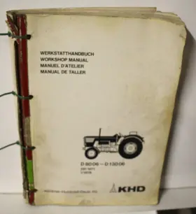 291-1871 DEUTZ Khd Workshop Manual