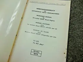 2911823 DEUTZ Diesel Engine Workshop Service Repair Manual #2