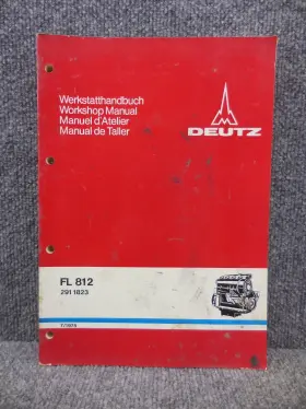 2911823 DEUTZ Diesel Engine Workshop Service Repair Manual