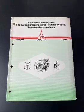 2911842DC DEUTZ Catalog Tools