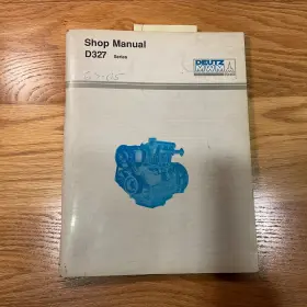D327 DEUTZ Service Workshop Repair Manual Diesel Engine Book