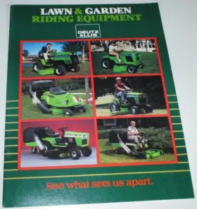 FC1242 DEUTZ ALLIS Garden Tractor Brochure