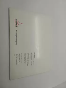 BF4L DEUTZ Tcd Fm Bfm Owners Operators Operation Manual #2