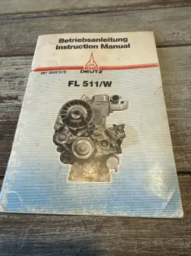 2973642 DEUTZ-FAHR Diesel Engine Instruction Operation Manual