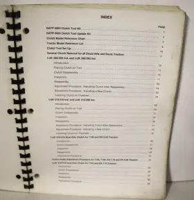 79005357 DEUTZ-FAHR Allis Clutch Service Manual #2