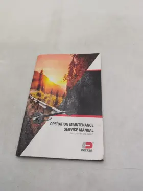 LIT-001-00 DEXTER AXLE Operation Manual