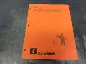 050-562 DITCH WITCH Tilt Blade Book Manual