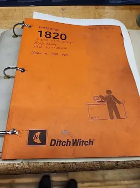 054-484 DITCH WITCH Repair Manual Operators #2