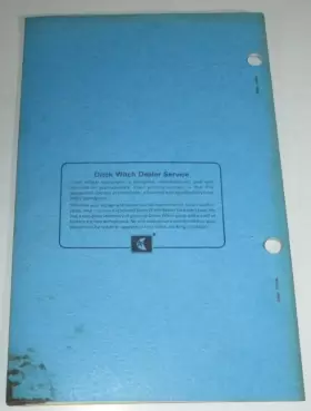 A610 DITCH WITCH Trencher Digging Operators Manual #3