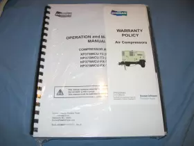 46598500 DOOSAN Air Compressor Operation Manual Set #3