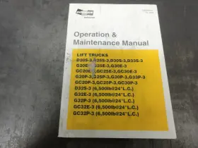 SB2302E07 DOOSAN Lift Operation Manual