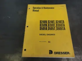 1128176H1 DRESSER Diesel Engines Operation Manual