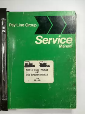 ISS-1523-3 DRESSER Ihc International Harvester Paydozer
