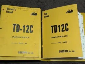 TD-12C DRESSER Dressta Crawler Bulldozer Operators Manuals