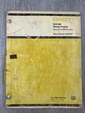 S406256 DROTT Bd Diesel Engine Catalog