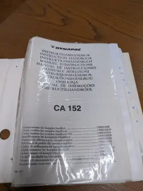 CA152 DYNAPAC Handbook #2