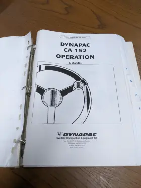 CA152 DYNAPAC Handbook #3
