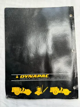 S-10203-2 DYNAPAC Vibratory Roller Operators Manual Book #2