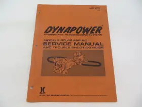 S50.870.0 DYNAPOWER Hydrostatic Transmission Service Manual
