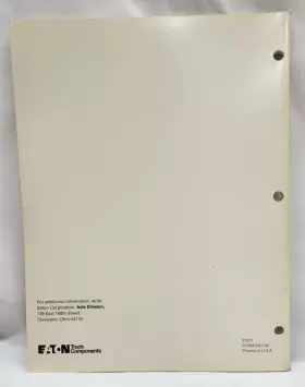 EA-104 EATON Axles Service Manual Exploded Views Cutaways #2