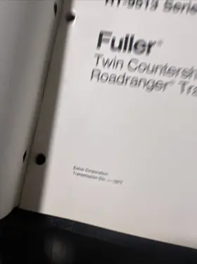 RTO-958LL EATON FULLER Rt Service Manual Transmission #3