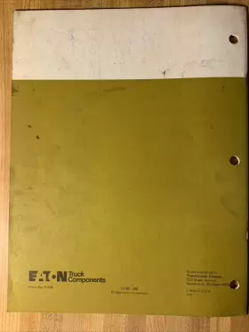 RT-14613 EATON Fuller Transmission Illustrated #2