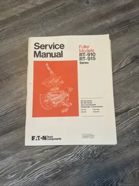 RT0-915 EATON Transmission Service Repair Manual