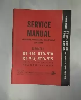 RTO-915 EATON Fuller Roadranger Transmission Service Repair