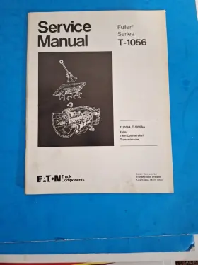 T-1056AA EATON Fuller Transmission Service Repair Manual