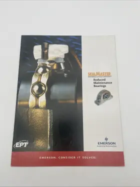 RM-04 EMERSON Sealmaster Reduced Bearings Brochure
