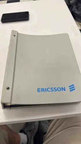 HO2A ERICSSON Axe Telecom Startup Manual Binder Apz Gss