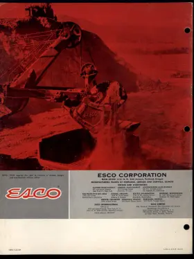 189-D ESCO Catalog Shovel Dippers Power #2
