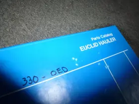 330ED EUCLID Hitachi Hauler Dump Catalog Manual Xz