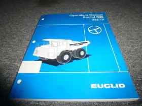 355TD EUCLID Hauler Dump Operator Manual User