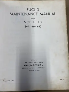 65-68 EUCLID Manual Td Rear Dump #2