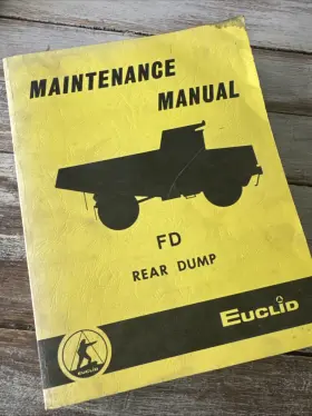 70ESP103 EUCLID Dump Service Manual Haul Book