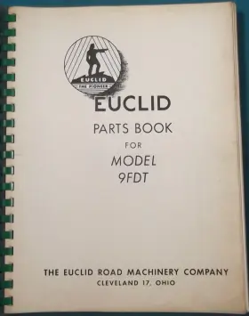 9FDT EUCLID Tractor Manual Book Catalog #2